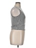 Moa Moa Silver Sleeveless Top Size XL - photo 4