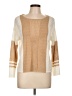 Blue Rain Color Block Tan Pullover Sweater Size L - photo 1