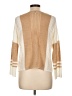 Blue Rain Color Block Tan Pullover Sweater Size L - photo 2