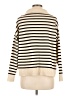 Shein Stripes Ivory Pullover Sweater Size 6 - photo 2