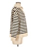Shein Stripes Ivory Pullover Sweater Size 6 - photo 4
