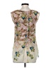 CAbi 100% Polyester Ivory Sleeveless Blouse Size XS - photo 2