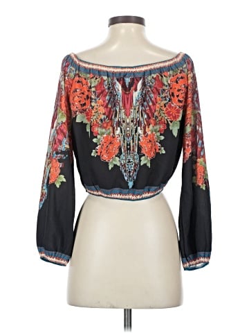 Flying Tomato 3/4 Sleeve Blouse (view 2)