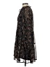 Lark + Grey Paisley Black Casual Dress Size S - photo 5