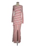 Tabula Rasa Stripes Red Casual Dress Size M - photo 1