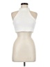 Shein 100% Polyester Ivory Tank Top Size 6 - photo 1