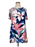 BLOOMS In The City Blue Sleeveless Top Size M - photo 1