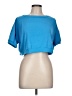 Ellie & Kate Blue Short Sleeve Top Size L - photo 1