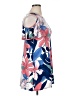 BLOOMS In The City Blue Sleeveless Top Size M - photo 4