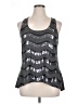 Dots Silver Sleeveless Top Size XL - photo 1