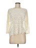 Ruby Rd. Ivory 3/4 Sleeve Top Size M - photo 1