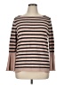 Lane Bryant Stripes Brown Pullover Sweater Size 14 - 16 Plus - photo 1