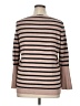 Lane Bryant Stripes Brown Pullover Sweater Size 14 - 16 Plus - photo 2