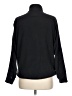 Adidas 100% Polyester Solid Black Track Jacket Size L - photo 2