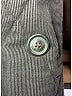 Burberry Black Brown Coat Size M - photo 3