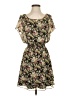 Express Floral Black Casual Dress Size XS - photo 1