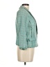 MICHAEL Michael Kors Tweed Teal Blazer Size 8 - photo 4