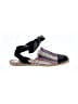 Loeffler Randall + Suno Stripes Black Flats Size 8 - photo 1