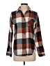 Alpine Design Plaid Brown Long Sleeve Button-Down Shirt Size S - photo 1