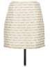 Olive and Oak Print White Ivory Casual Skirt Size M - photo 1