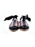 Loeffler Randall + Suno Stripes Black Flats Size 8 - photo 2