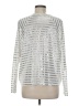 Karen Kane Silver Long Sleeve Top Size M - photo 2