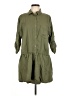 Zara Basic 100% Lyocell Green Casual Dress Size M - photo 1