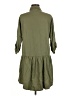 Zara Basic 100% Lyocell Green Casual Dress Size M - photo 2