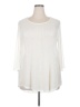 Jordan Taylor Ivory 3/4 Sleeve Top Size XXL - photo 1
