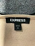 Express 100% Cotton Solid Tan Casual Dress Size M - photo 7
