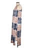 Shein Tie-dye Blue Casual Dress Size 6 - photo 5