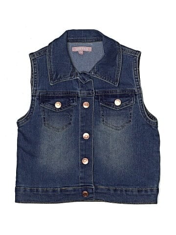 BCBGirls Denim Vest (view 1)