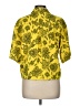 Saunders Collective 100% Polyester Yellow Short Sleeve Blouse Size 6 - photo 2