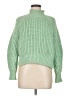 H&M Green Turtleneck Sweater Size M - photo 1