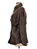 AFRM 100% Polyurethane Brown Trenchcoat Size XXS - photo 5