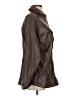AFRM 100% Polyurethane Brown Trenchcoat Size XXS - photo 4