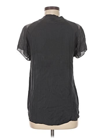 Theyskens' Theory Short Sleeve Silk Top (view 2)