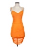 Almost Famous Orange Cocktail Dress Size S - photo 1