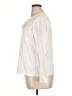 Lands' End 100% Baumwolle Ivory Long Sleeve Blouse Size XL - photo 5