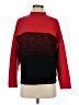 Anne Klein Color Block Red Turtleneck Sweater Size S - photo 1