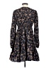 Shein 100% Polyester Paisley Blue Casual Dress Size 4 - photo 2