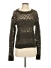 RD Style 100% Acrylic Metallic Brown Pullover Sweater Size S - photo 1