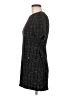 Unbranded 100% Polyester Tweed Black Casual Dress Size M - photo 5