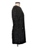Unbranded 100% Polyester Tweed Black Casual Dress Size M - photo 4