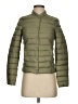 H&M 100% Polyamide Solid Green Jacket Size 0 - photo 1