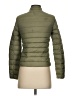 H&M 100% Polyamide Solid Green Jacket Size 0 - photo 2