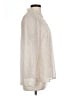 Express Outlet Polka Dots Ivory Long Sleeve Blouse Size L - photo 4