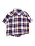 Levi's 100% Cotton Plaid Blue Short Sleeve Button-Down Shirt 18-24 MO / 24 MO - photo 2