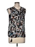 Laundry by Shelli Segal 100% Polyester Black Sleeveless Blouse Size 6 - photo 1