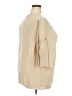Shein Curve Tan 3/4 Sleeve Button-Down Shirt Size 18 Plus (3) - photo 5